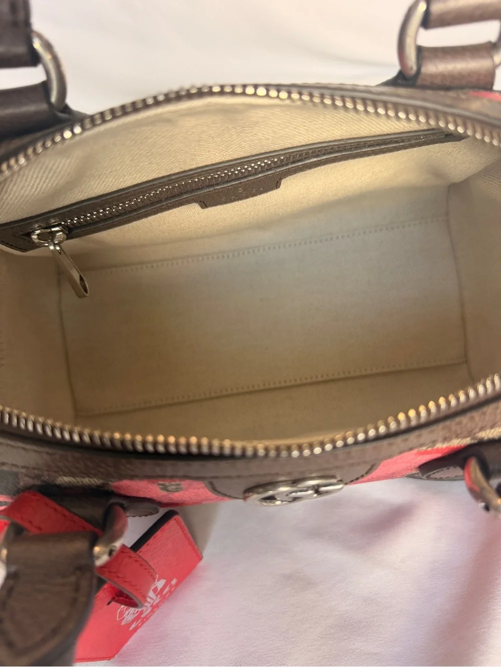 Gucci 2026 GG Small Boston Pink Camo Duffle NWT 854860 w/ Gift Box